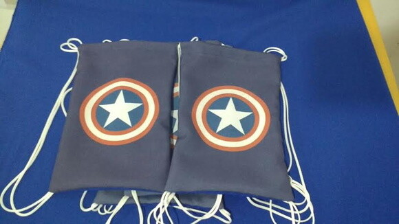 mochilinha capitão america