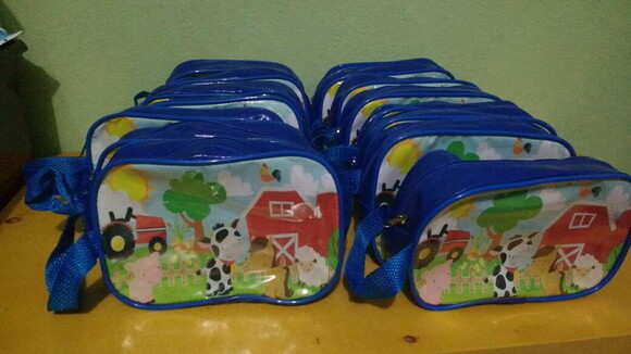 necessaire fazendinha cute