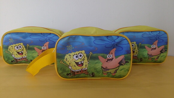 necessaire personalizados Bob Esponja