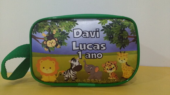 Necessaires Personalizadas Safari Pedido Raquel