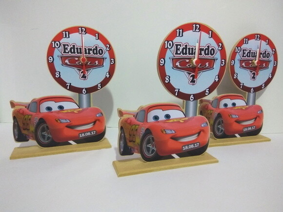Relógio de Mesa Carros