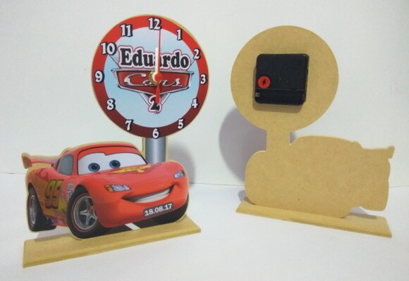 Relógio de Mesa Carros