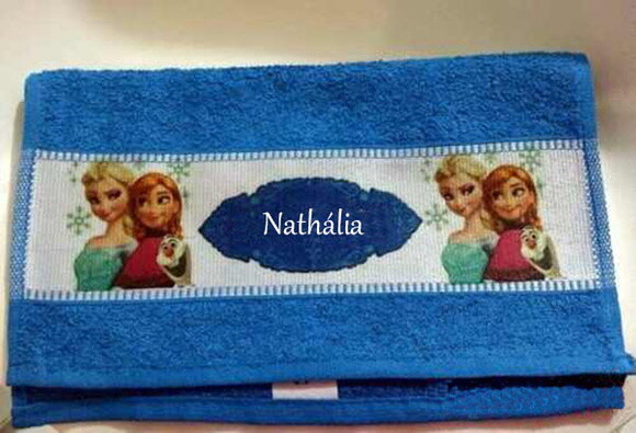 Toalhinha Lavabo Personalizada