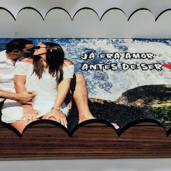 Bandeja de Café da Manhã Personalizada Dia dos Namorados