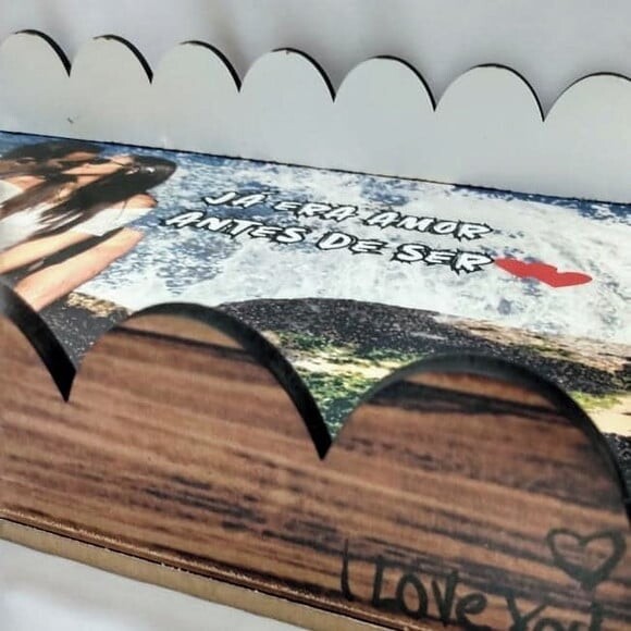 Bandeja de Café da Manhã Personalizada Dia dos Namorados