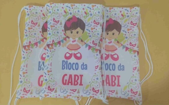 Bloco da Gabi mochilinha carnaval