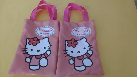 Bolsinha Hello Kitty Rosa