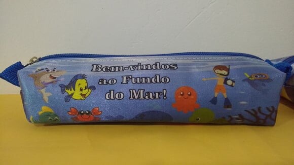 Estojo fundo do mar