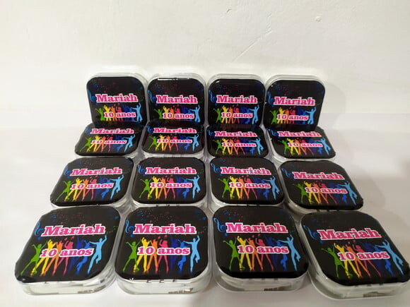 Fone de Ouvido Personalizado Pequeno com microfone