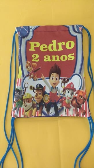 mochilinha patrulha canina