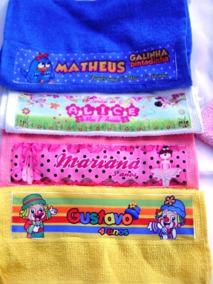 Toalhinha de Mão Personalizada