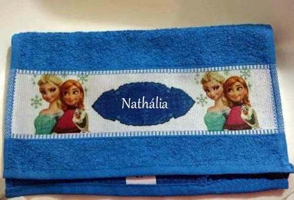 Toalhinha Lavabo Personalizada