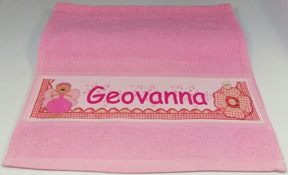 Toalhinha Lavabo Personalizada