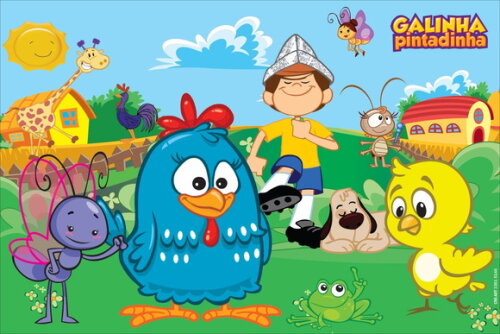 Banner Galinha pintadinha
