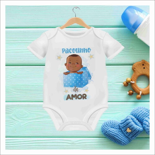 Body Infantil Personalizado Pacotinho de Amor