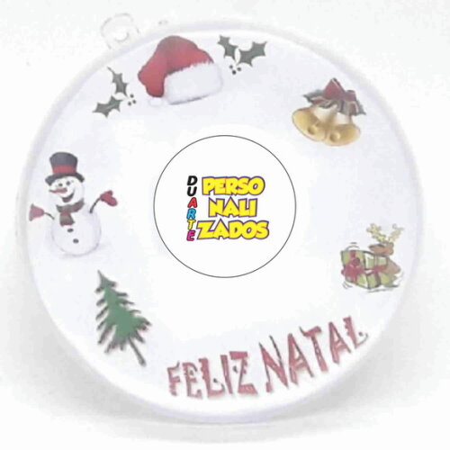 Bolinha de natal personalizada