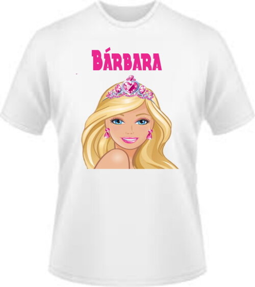 camisa barbie