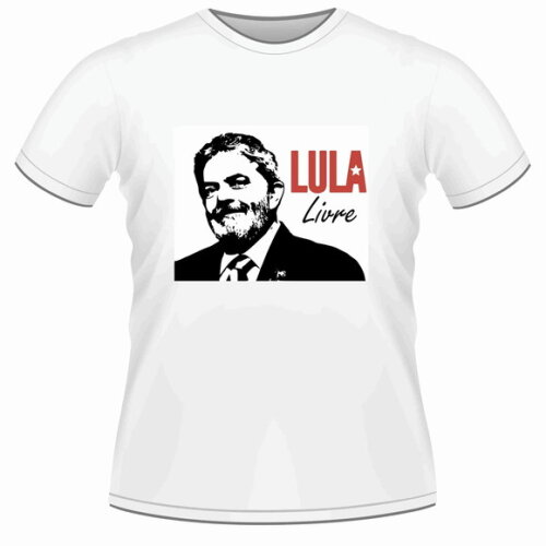 Camisa Lula Livre Presidente