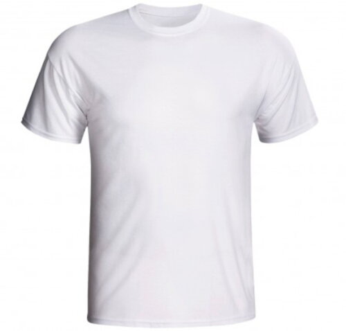 camisa para sublimação - CAMISA TODA BRANCA
