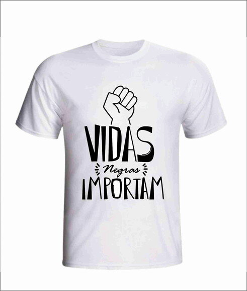 Camisa Personalizada Vidas Negras Importam