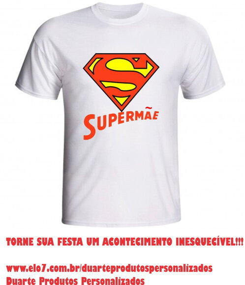camisa super mãe