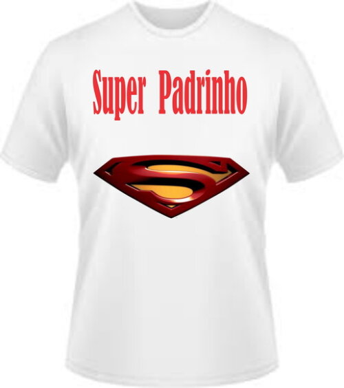 camisa super padrinho