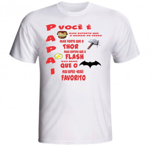 camisa super pai