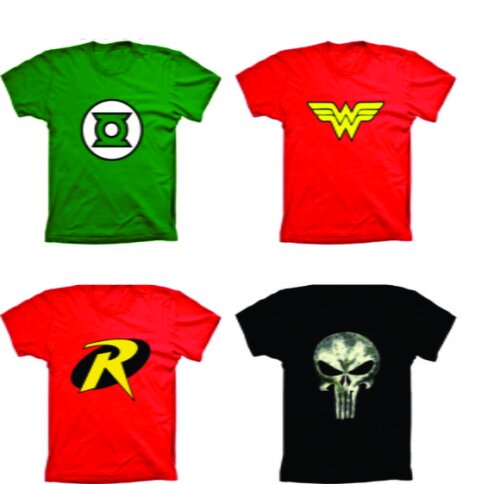 Camisas Heróis