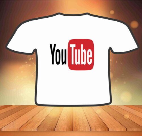 camisa YOUTUBE