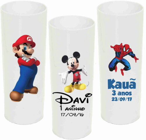 Copo Long Drink - Estampado Direto no Copo
