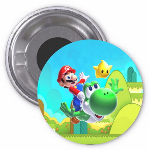 Imã Personalizado Mario Bros Video Game