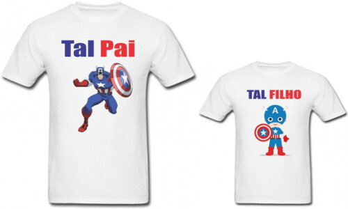 Kit Camisa tal Pal tal Filho