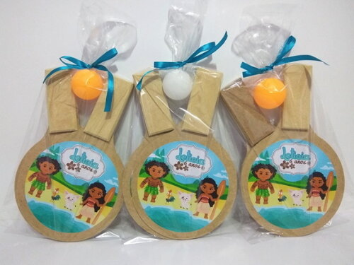Mini Raquete Personalizada Moana
