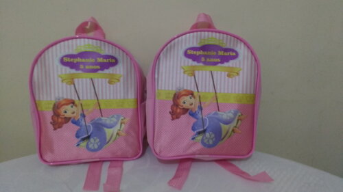 mochila escolar princesa