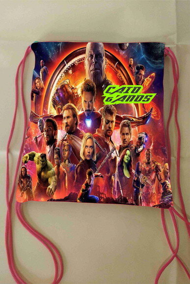 mochilinha vingadores