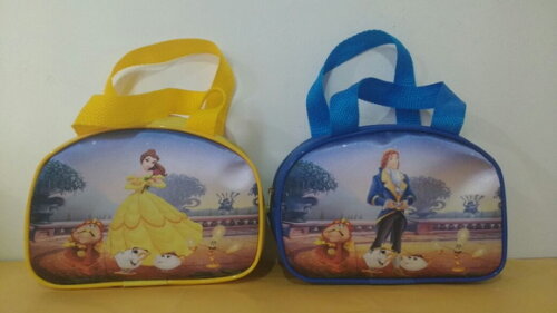 necessaire meia lua bela e a fera