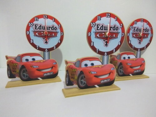 Relógio de Mesa Carros