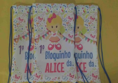 Bloco da Gabi mochilinha carnaval