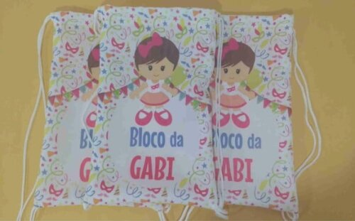Bloco da Gabi mochilinha carnaval