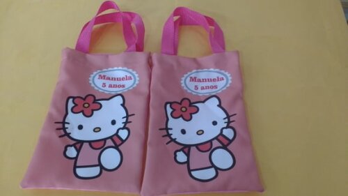Bolsinha Hello Kitty Rosa