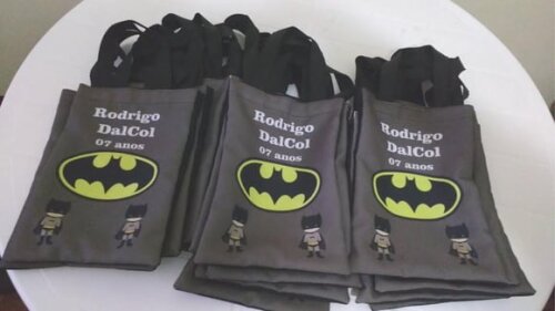 Bolsinhas Personalizadas Batman