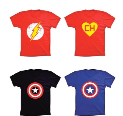 Camisas Heróis