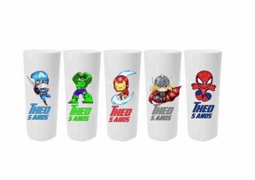 Copo Long Drink - Estampado Direto no Copo