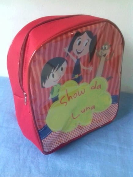 Mochilas personalizadas tamanho 20x35 cm
