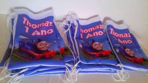 Mochilinhas Personalizadas - Pedido 35 Mochilinhas