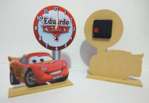 Relógio de Mesa Carros