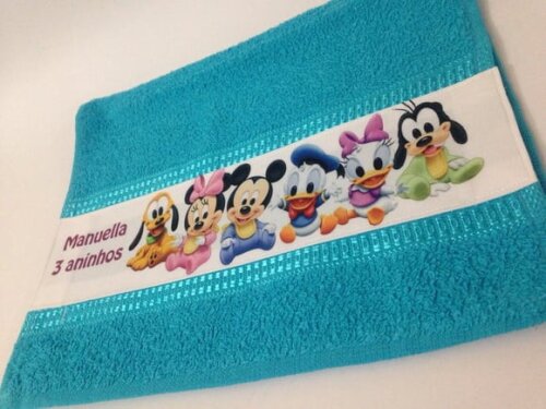 Toalhinha de Mão Personalizada