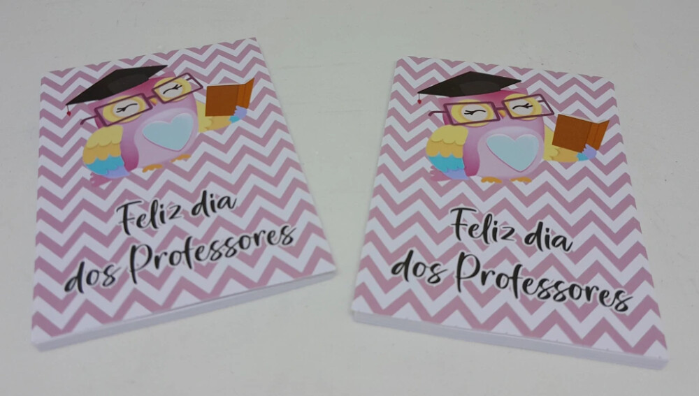 Kit 20 Lembrancinhas Bloquinho com Lápis Formatura - Vários Tem