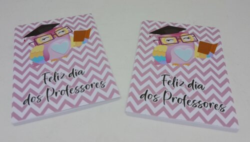 Kit 20 Lembrancinhas Bloquinho com Lápis Formatura - Vários Tem