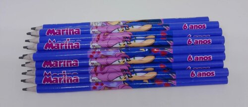 Kit 20 Lembrancinhas Bloquinho com Lápis Sonic - Vários Temas D